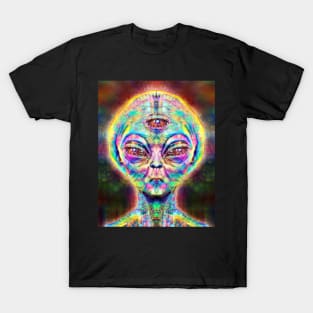 trippy alien T-Shirt